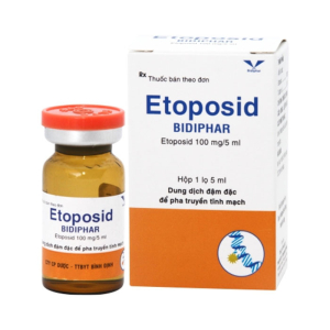 Etoposid Bidiphar 100mg điều trị ung thư 5ml