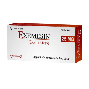 Exemesin 25mg Herabiopharm điều trị ung thư 30 viên
