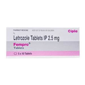 Fempro 2.5mg Cipla điều trị ung thư vú 50 viên