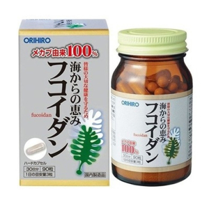 Fucoidan Orihiro giúp phòng chống ung thư 90 viên