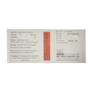 Geftihet 250mg Heet điều trị ung thư 30 viên