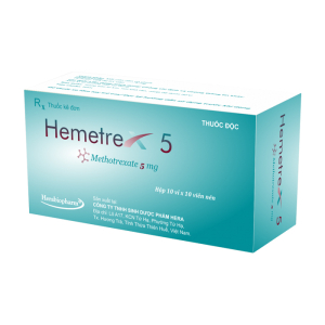 Hemetrex 5mg Herabiopharm điều trị ung thư 100 viên