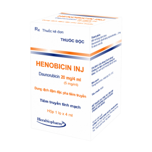 Henobicin Inj Herabiopharm điều trị bệnh bạch cầu 4ml