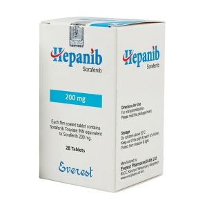 Hepanib 200mg Everest điều trị ung thư 28 viên
