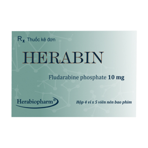Herabin 10mg Herabiopharm điều trị bệnh bạch cầu 20 viên