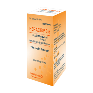 Heracisp 0.5 Herabiopharm điều trị ung thư