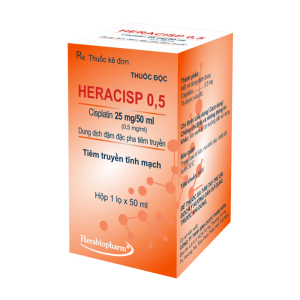 Heracisp 0.5 Herabiopharm điều trị ung thư