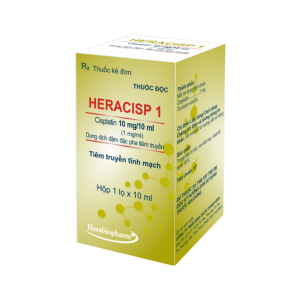 Heracisp 1 Herabiopharm điều trị ung thư (lọ 10ml/ 10ml)