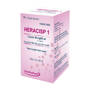 Heracisp 1mg Herabiopharm điều trị ung thư (lọ 50ml/ 50ml)