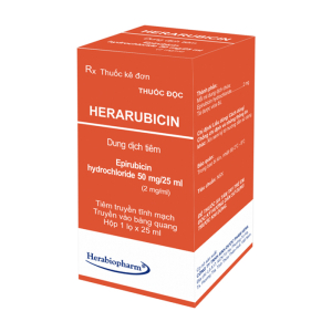 Herarubicin Herabiopharm điều trị ung thư