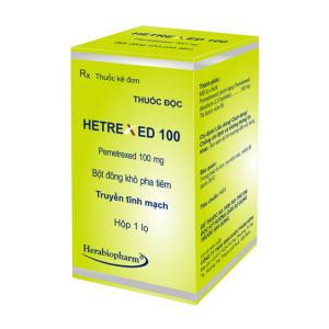 Hetrexed 100 Herabiopharm điều trị ung thư