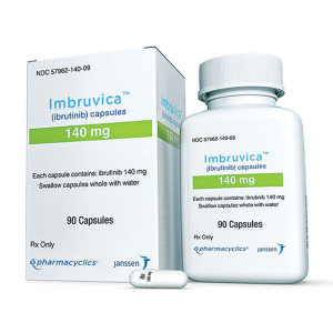 Imbruvica 140mg Janssen điều trị u lympho tế bào vỏ, bạch cầu mạn tính dòng lympho 90 viên