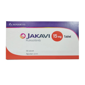 Jakavi 15mg Novartis điều trị bệnh nhân bị xơ tủy xương 56 viên