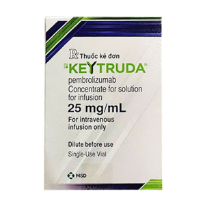 Keytruda 25mg/ml MSD điều trị ung thư - Hộp 1 lọ x 4ml