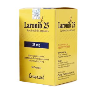 Laronib 25mg Everest điều trị ung thư 30 viên