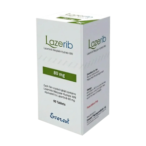 Lazerib 80 mg Everest điều trị ung thư 90 viên