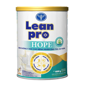 Leanpro Hope 400g dinh dưỡng y học cho người ung thư