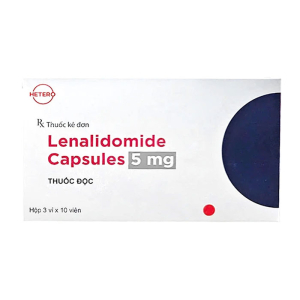 Lenalidomide 5mg Hetero điều trị ung thư 30 viên