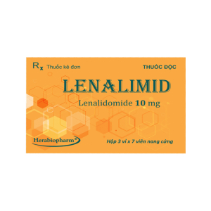 Lenalimid 10mg Herabiopharm điều trị đa u tủy 21 viên