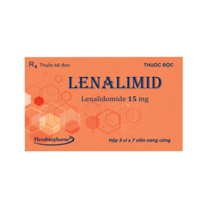 Lenalimid 15mg Herabiopharm điều trị đa u tủy 21 viên