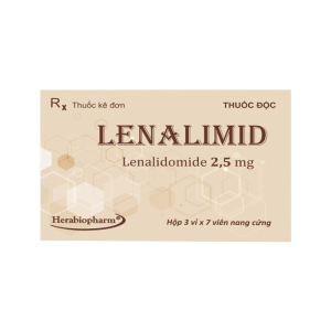Lenalimid 2.5mg Herabiopharm điều trị đa u tủy 21 viên