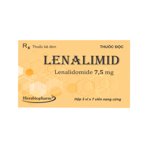 Lenalimid 7.5mg Herabiopharm điều trị đa u tủy 21 viên