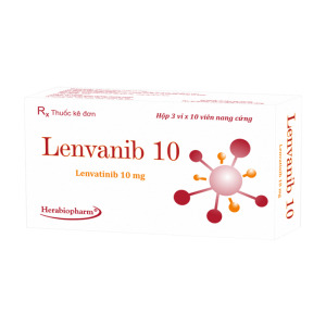 Lenvanib 10mg Herabiopharm điều trị ung thư 30 viên