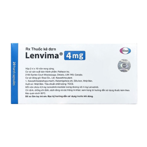 Lenvima 4mg Eisai điều trị ung thư 20 viên