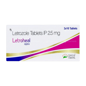 Letroheal 2.5mg Healing Pharma điều trị ung thư 30 viên