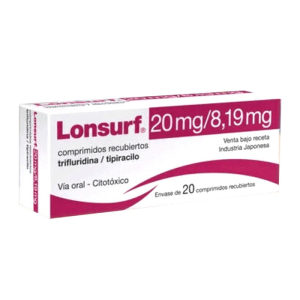 Lonsurf 20mg/8.19mg Taiho điều trị ung thư đại - trực tràng, dạ dày 20 viên