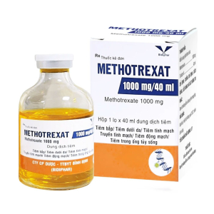 Methotrexat 1000mg Bidiphar điều trị ung thư 40ml
