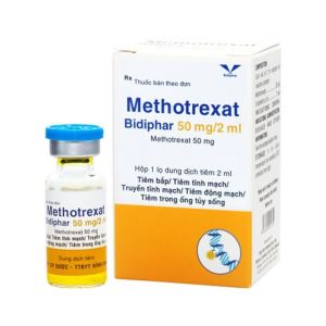 Methotrexat Bidiphar 50mg/2ml điều trị ung thư