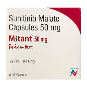 Mitant 50mg Hetero điều trị ung thư 28 viên