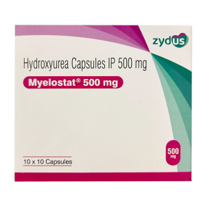 Myelostat 500mg Zydus điều trị bệnh ung thư 100 viên