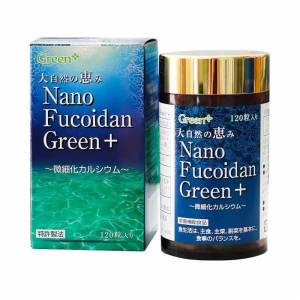 Nano Fucoidan Green+ giúp tăng sức đề kháng 120 viên