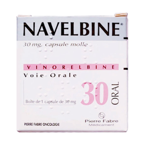 Navelbine 30mg Pierre Fabre điều trị ung thư phổi, ung thư vú 1 viên