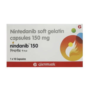 Nindanib 150mg Glenmark điều trị ung thư phổi 10 viên