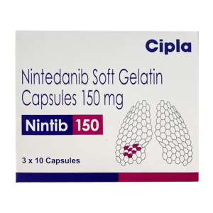 Nintib 150mg Cipla điều trị ung thư phổi 30 viên