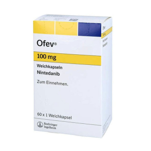 Ofev 100mg Boehringer điều trị bệnh ung thư phổi 60 viên