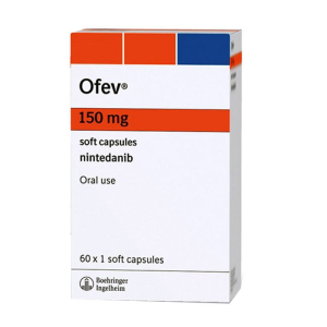 Ofev 150mg Boehringer điều trị bệnh ung thư phổi 60 viên
