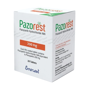 Pazorest 200 mg Everest điều trị ung thư 28 viên