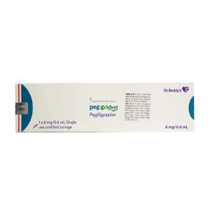 Peg Grafeel 6mg/0.6ml Dr.Reddy's điều trị hỗ trợ sau hóa xạ trị 0.6ml