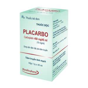 Placarbo 10mg/ml Herabiopharm điều trị ung thư