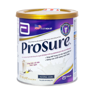 Prosure Abbott hương vani bổ sung dinh dưỡng chuyên biệt cho người đang sụt cân 380g