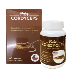 Pure Cordyceps 1500mg giúp bồi bổ sức khỏe 60 viên