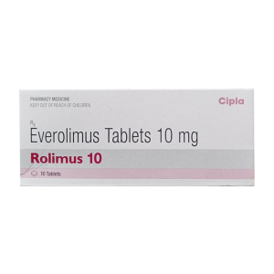 Rolimus 10mg Cipla điều trị ung thư 10 viên
