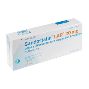 Sandostatin Lar 20mg Novartis điều trị bệnh rối loạn chuyển hóa mạn tính 1 lọ