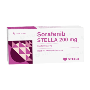 Sorafenib Stella 200 mg điều trị ung thư 60 viên