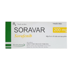 Soravar 200mg Herabiopharm điều trị ung thư 60 viên