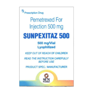 Sunpexitaz 500 Sun Pharma điều trị ung thư